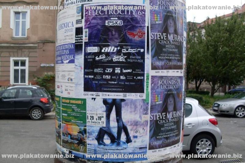 plakatowanie miasta Chorzów