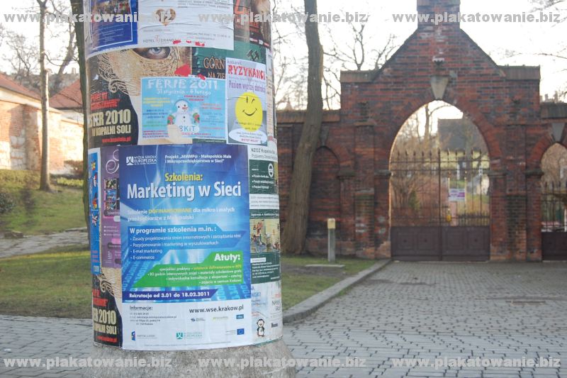 plakatowanie miasta Rybnika