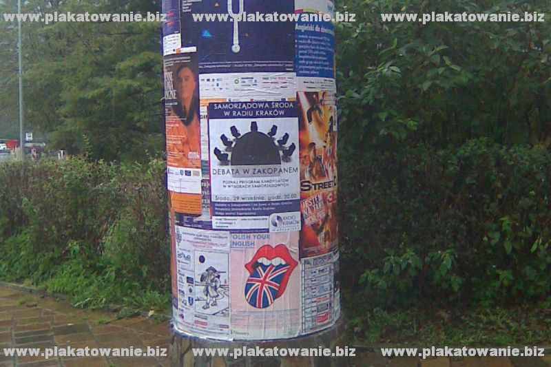 plakatowanie miasta Wrocławia