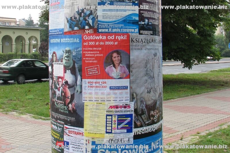plakatowanie miasta Bytom