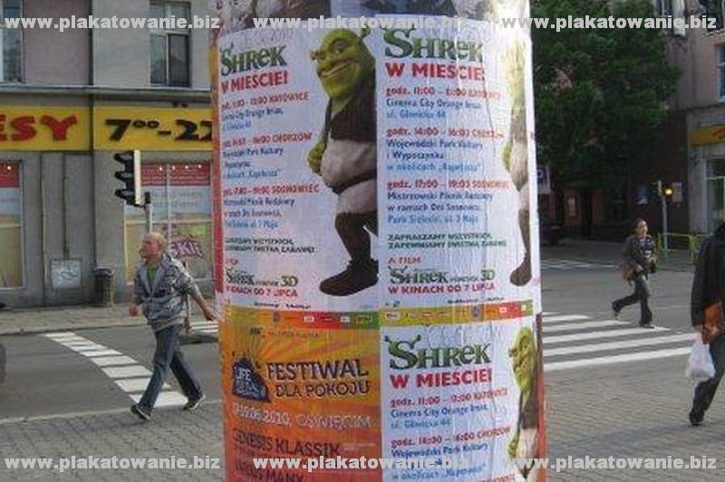plakatowanie w Katowicach
