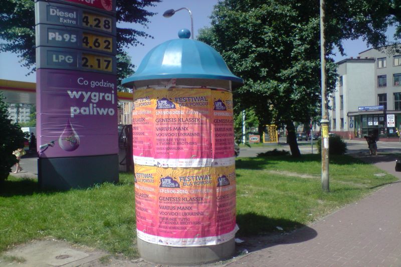 plakatowanie w Gdańsku
