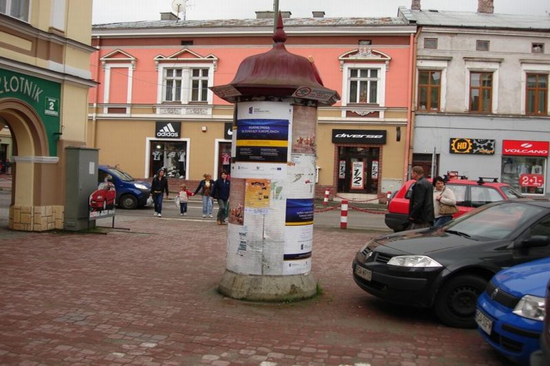 plakatowanie w Łodzi