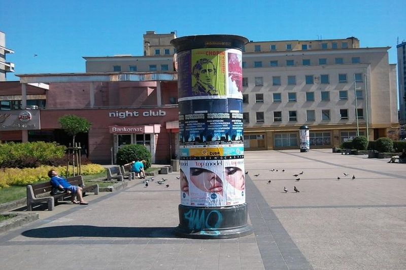 plakatowanie w Lublinie