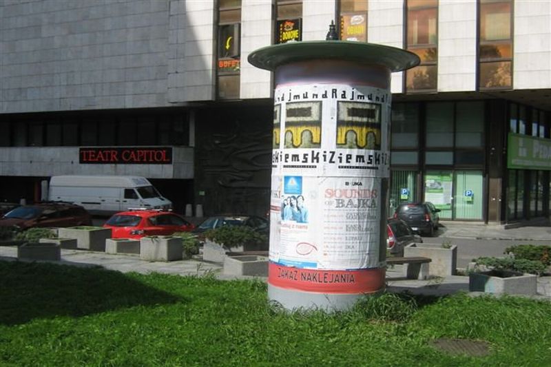plakatowanie w Szczecinie