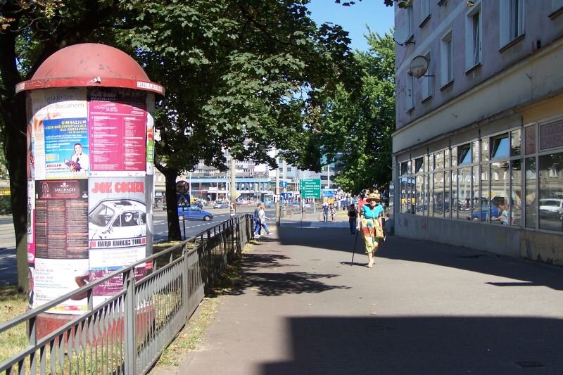 plakatowanie w Trójmieście