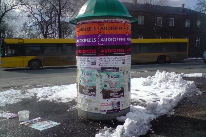 plakatowanie w Opolu