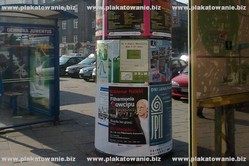 plakatowanie miasta Szczecin