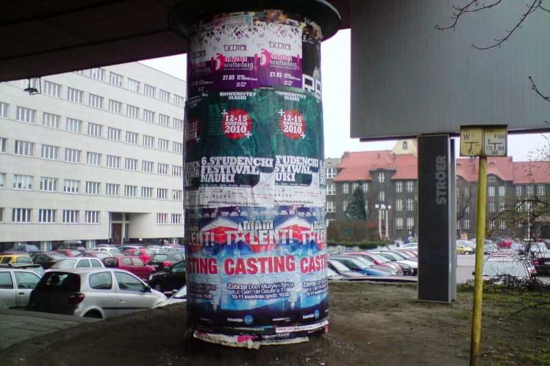 plakatowanie w Nowym Targu