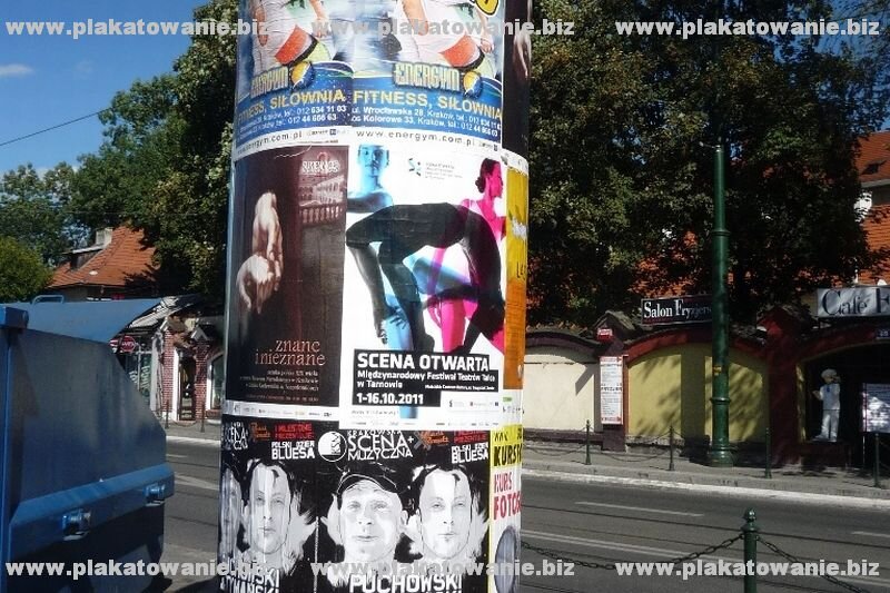 plakatowanie miasta Lublin